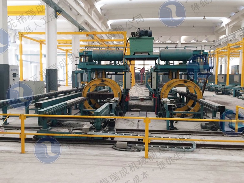 全自动铁模覆砂铸造线