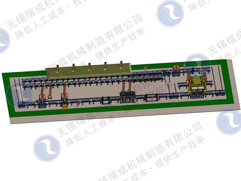 铁模覆砂线 铁模覆砂线